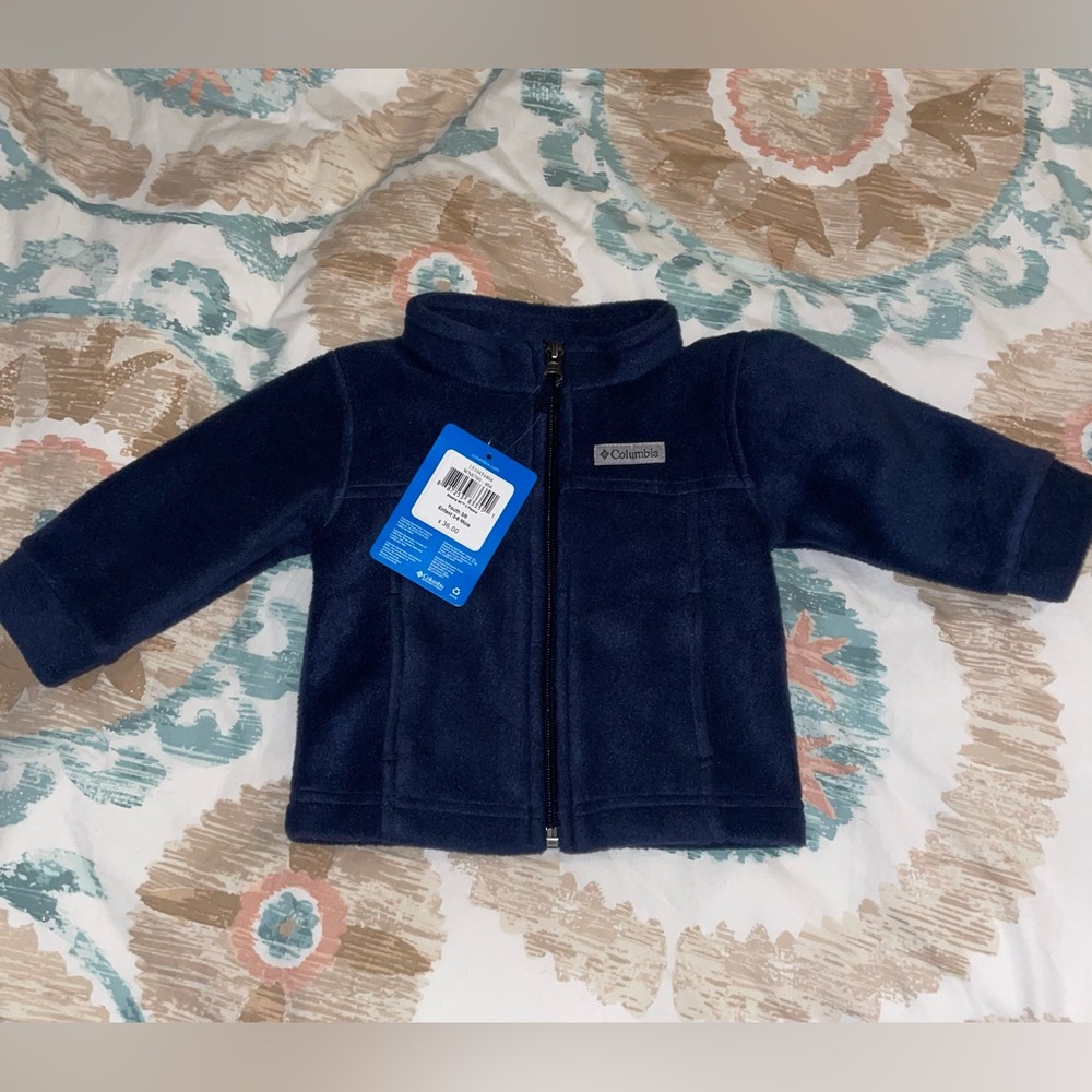 3-6 month Columbia fleece jacket
